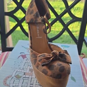 Jeffrey Campbell Brown Platform Shoes